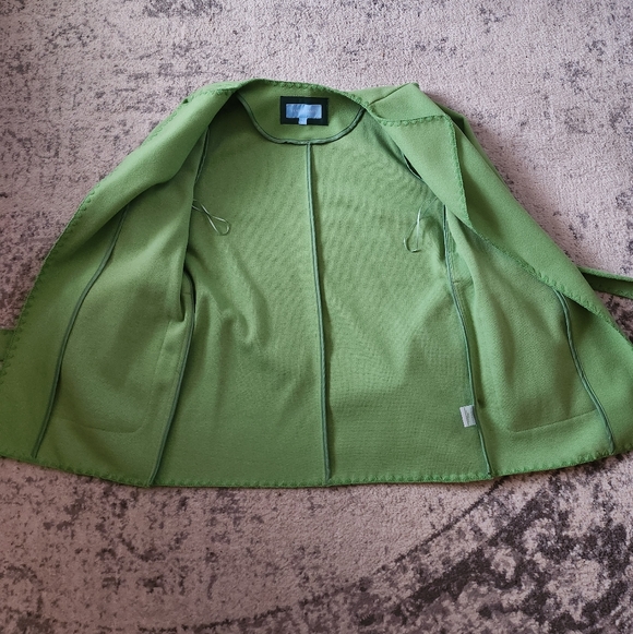 NWOT Draper James Blanket Stitch Wrap Jacket - Picture 6 of 9